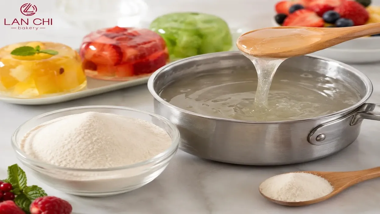 Cách sử dụng bột gelatin làm bánh đúng tỉ lệ Cách sử dụng bột gelatin làm bánh đúng tỉ lệ