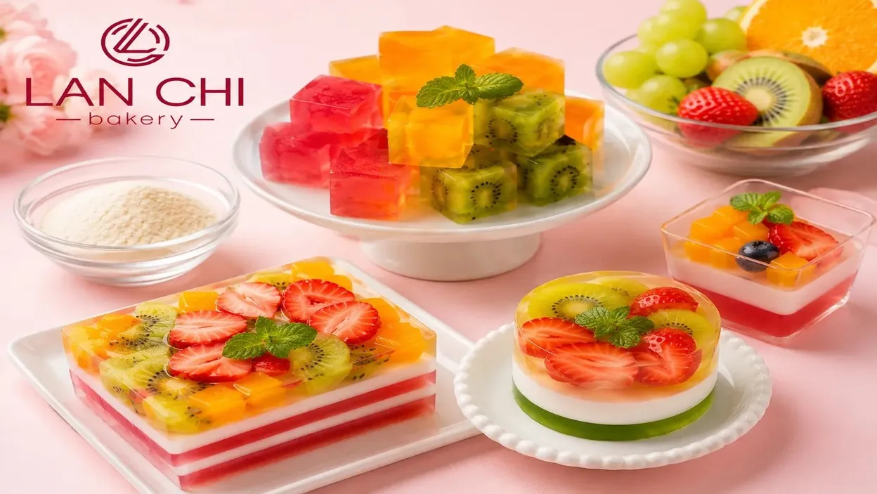 Cách nấu bột rau câu Jelly để thạch ngon, không vón và không bị tách nước