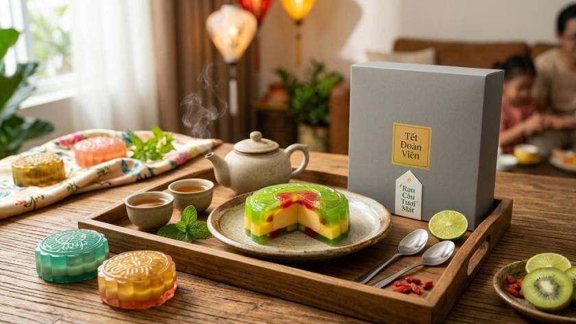 Bánh trung thu rau câu: cách chọn món ngon, nhẹ vị