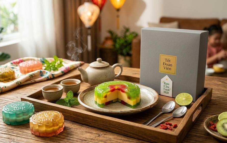 Bánh trung thu rau câu: cách chọn món ngon, nhẹ vị