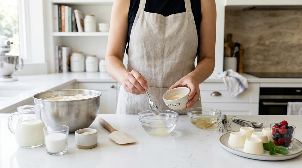 Bột gelatin là gì? Cách dùng đúng để bánh mịn, đứng form