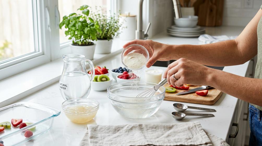 Bột gelatin làm thạch: Cách dùng để thạch dai vừa
