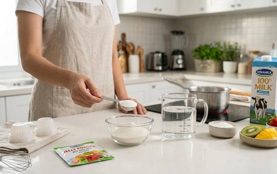 Bột rau câu Jelly: cách chọn đúng để thạch ngon dẻo