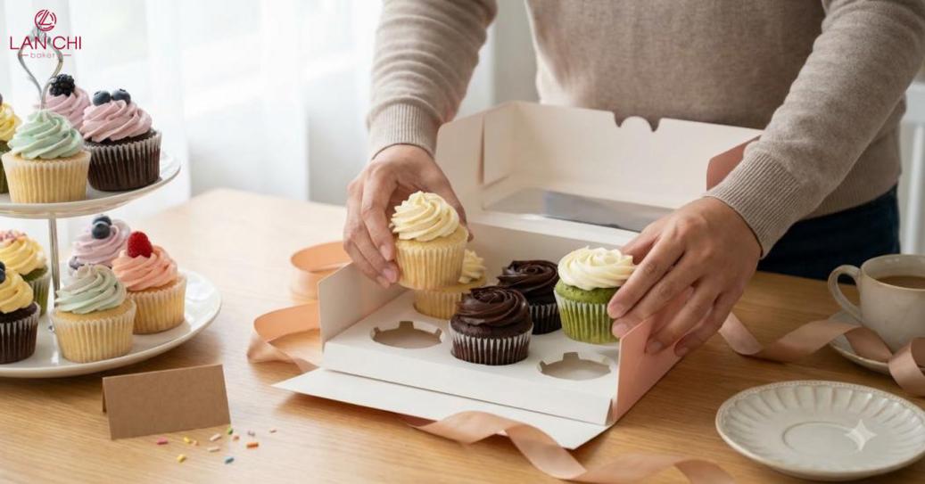 Chọn vị bánh cupcake theo người nhận và khẩu vị