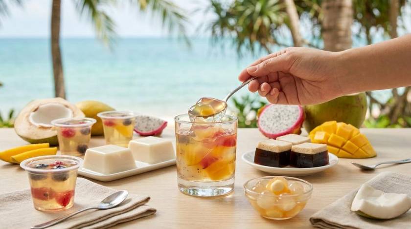 Các loại thạch rau câu: Chọn vị ngon cho từng dịp ăn
