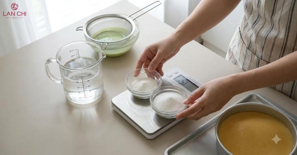 Chuẩn bị nguyên liệu đúng tỷ lệ giúp bánh kem rau câu đạt độ mềm, trong và thơm ngon hơn Chuẩn bị nguyên liệu đúng tỷ lệ giúp bánh kem rau câu đạt độ mềm, trong và thơm ngon hơn