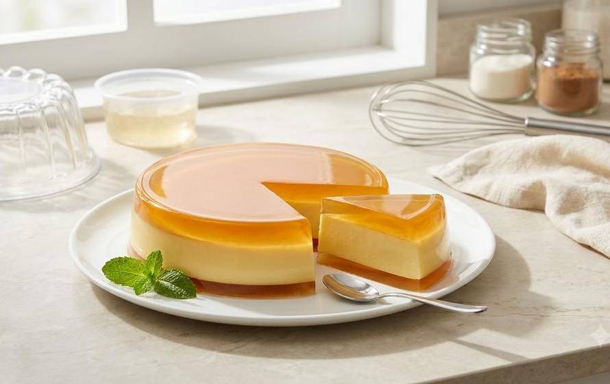 Cách làm rau câu bánh flan đơn giản mịn, không tách lớp