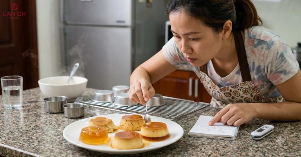 Rau câu lỗi? Kiểm tra tỷ lệ, nhiệt độ, thời gian lạnh.