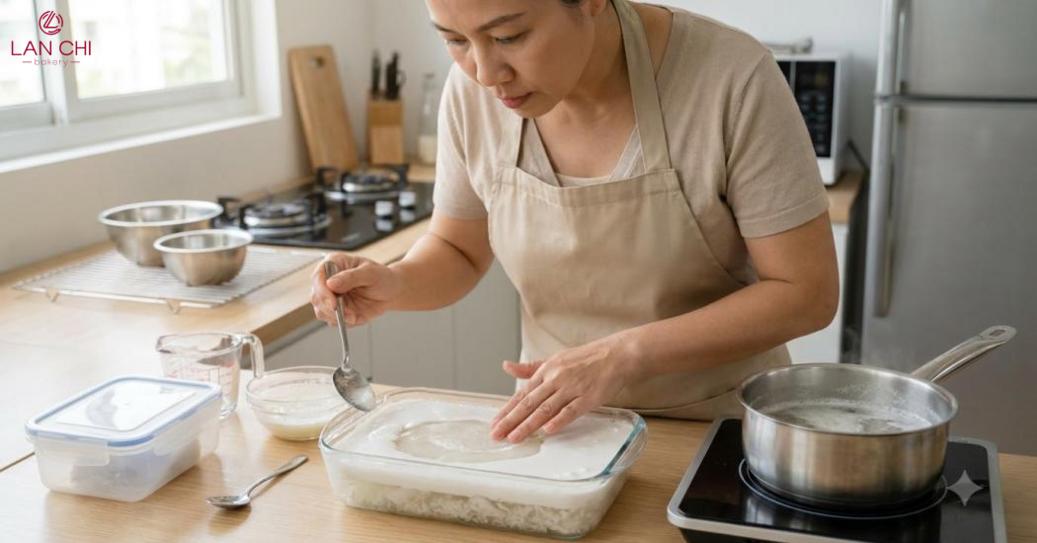 Xử lý rau câu lỗi đúng cách, giữ trọn hương vị.