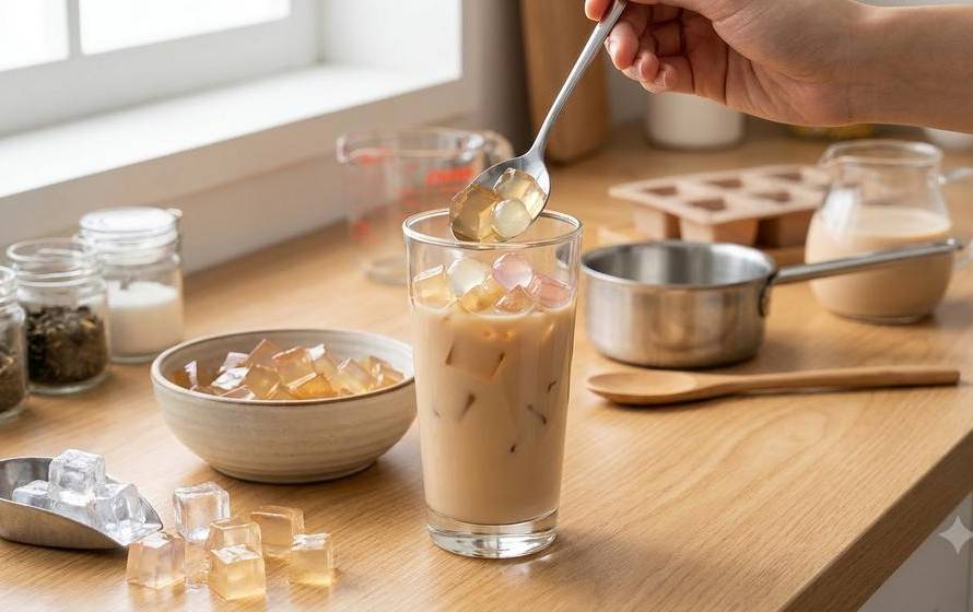 Cách làm thạch trà sữa giòn dẻo, giữ kết cấu lâu hơn