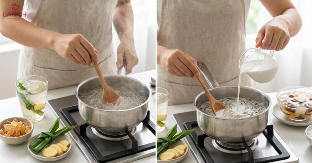Ưu tiên vị thanh, béo vừa, giữ sợi giòn khi để lạnh.