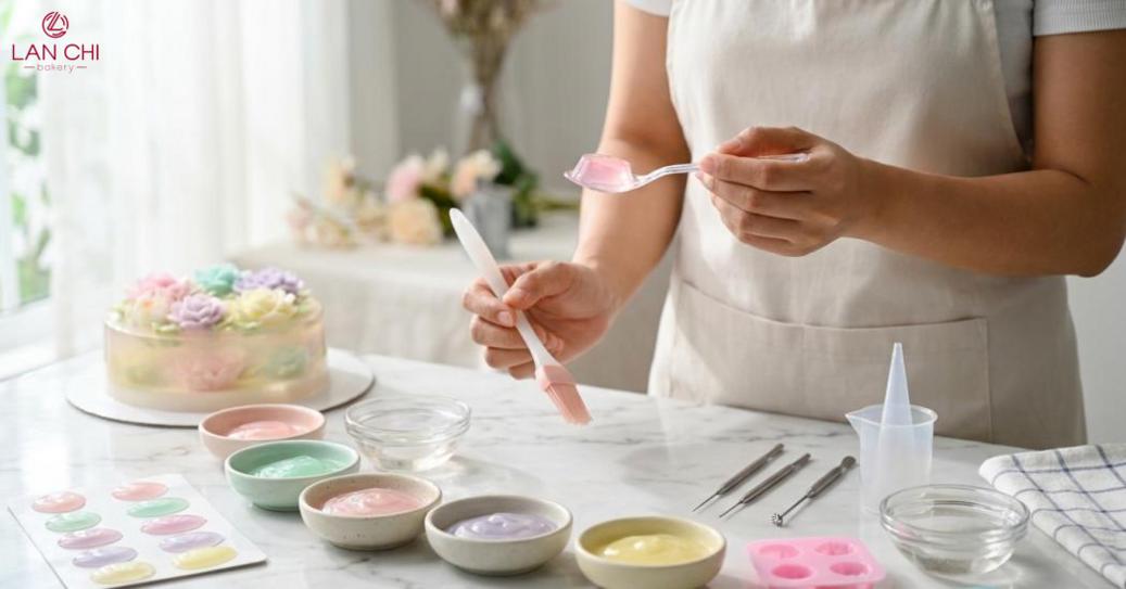 Để trang trí rau câu hài hòa, nên chọn nền trong nhẹ, một màu chủ đạo và một màu nhấn; ưu tiên pastel hoặc tiết chế màu đậm để bánh không bị nặng mắt. Để trang trí rau câu hài hòa, nên chọn nền trong nhẹ, một màu chủ đạo và một màu nhấn; ưu tiên pastel hoặc tiết chế màu đậm để bánh không bị nặng mắt.