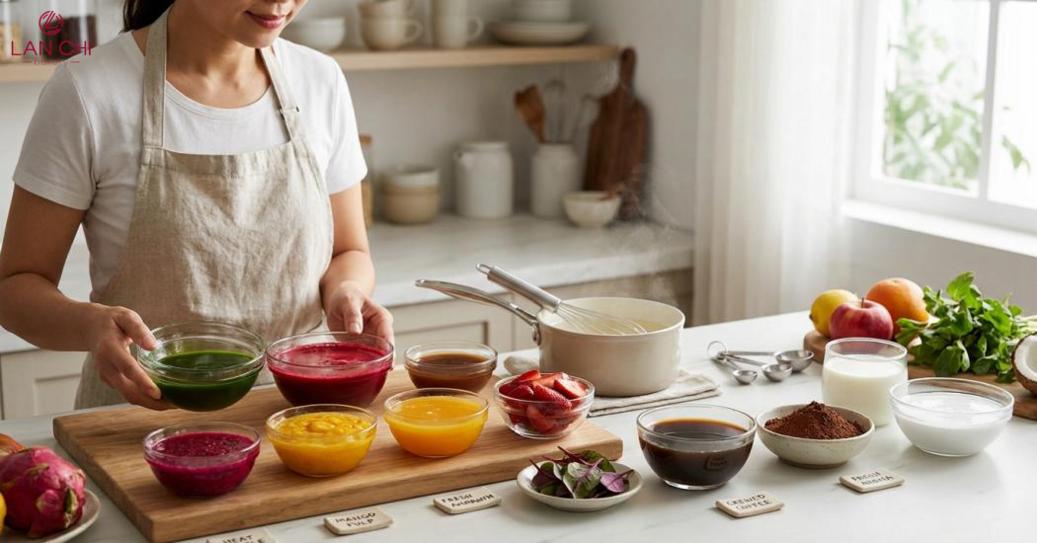 Biết cách chiết xuất, định lượng và kiểm soát độ chịu nhiệt sẽ giúp tạo màu tự nhiên ổn định, giữ trọn hương vị và tính thẩm mỹ cho thạch rau câu.